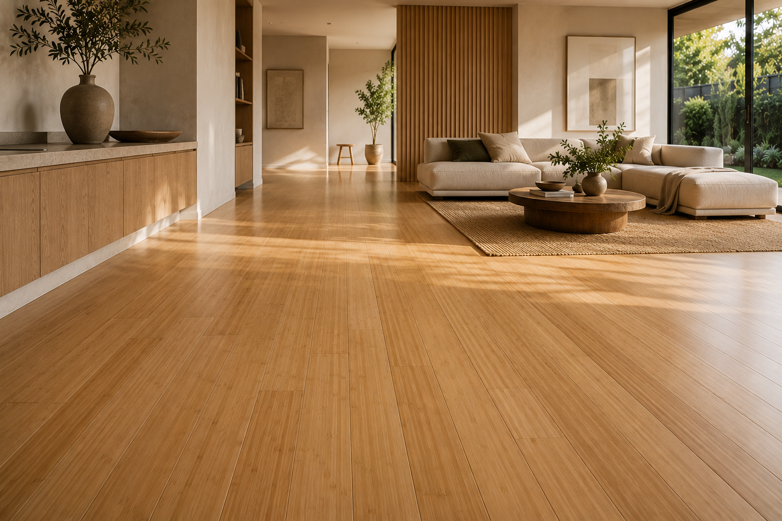 Flooring Cape Town - Light bamboo flooring